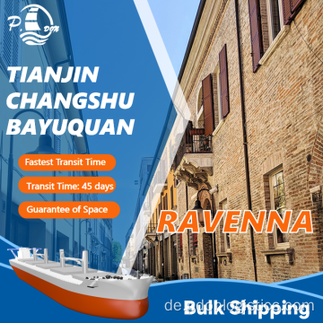 Bulkschifffahrt von Tianjin nach Ravenna